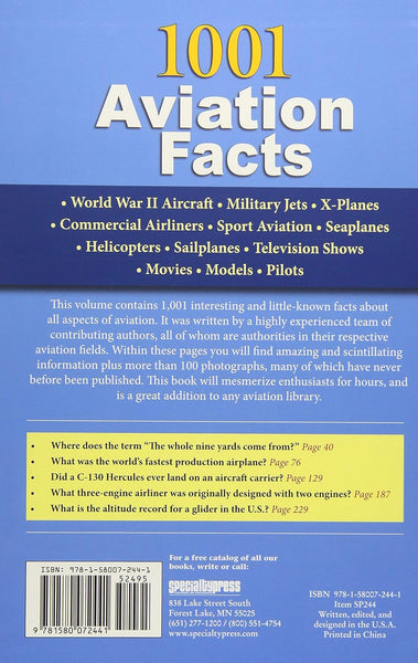 1001 Aviation Facts