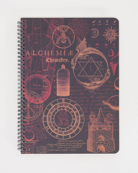Alchemy Hardcover Spiral Notebook