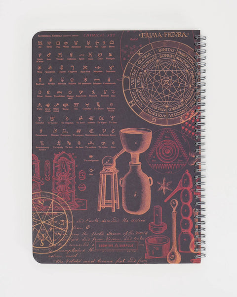 Alchemy Hardcover Spiral Notebook