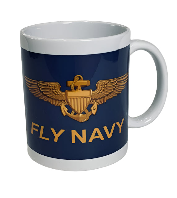 Fly Navy Mug – PAX River Naval Air Museum Gift Shop