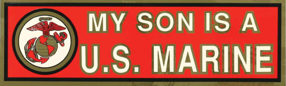 My Son is a US Marine Decal
