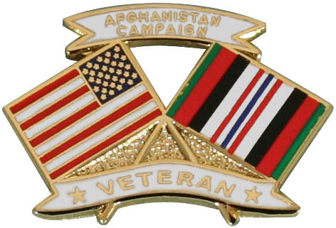 Afghanistan Campaign Pin