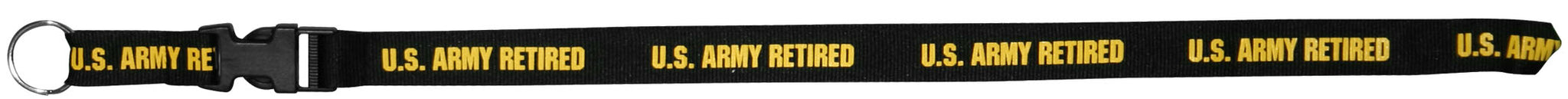 US Army Retired Lanyard