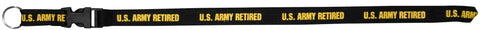 US Army Retired Lanyard