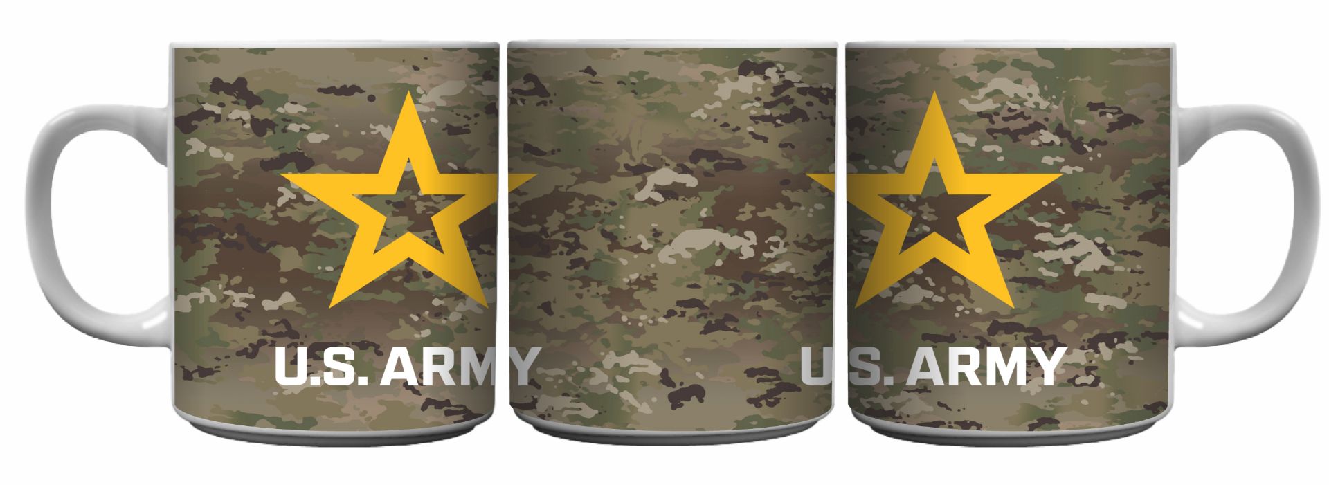 Army Star Camo Mug