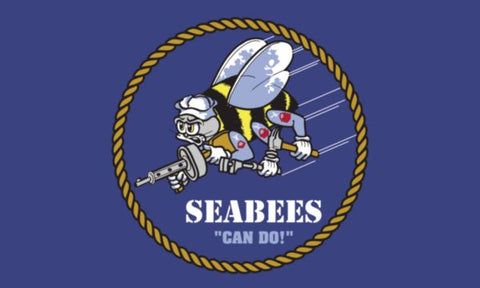 Seabees Flag-3 x 5