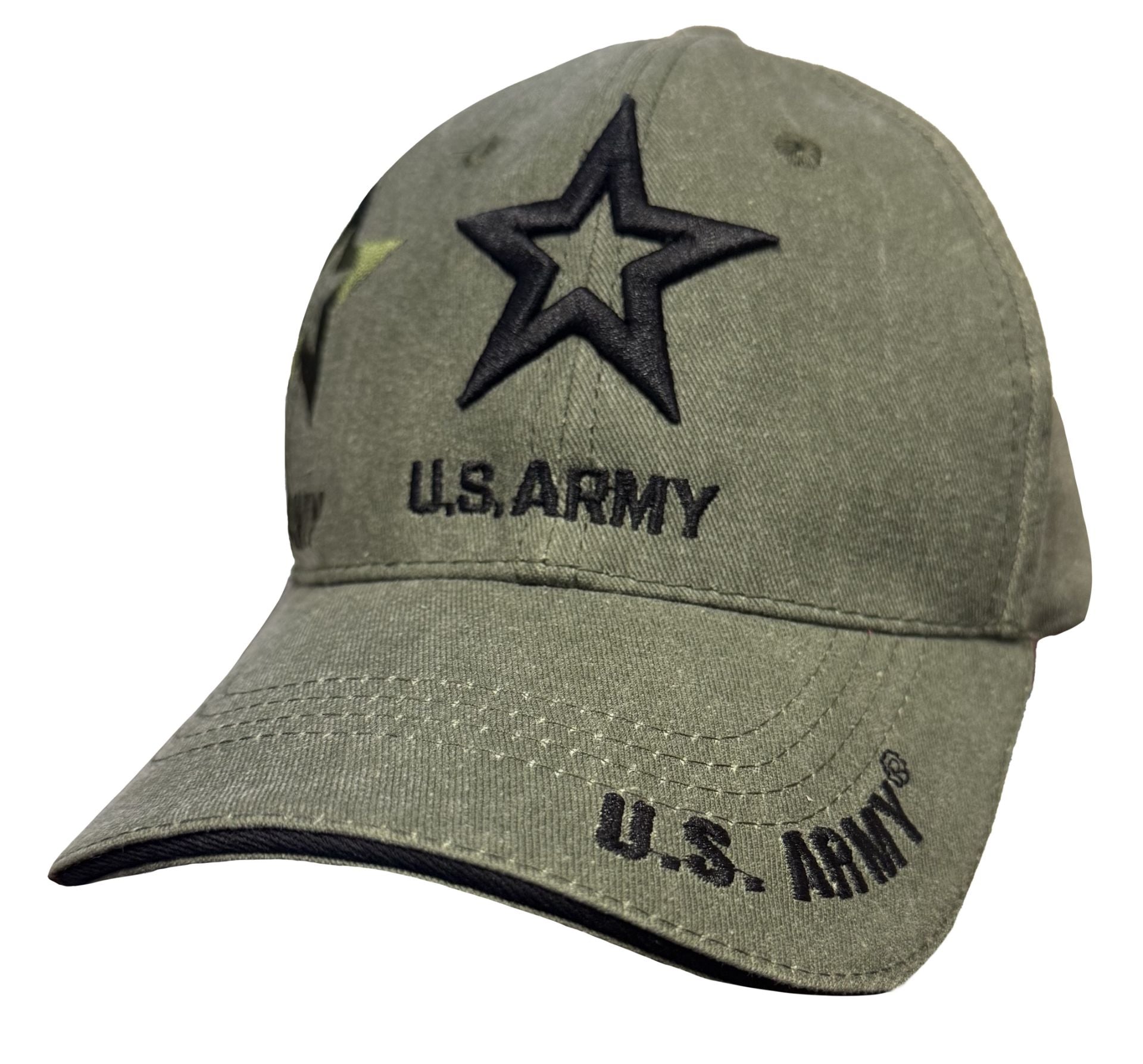 Army Star Cap-Green