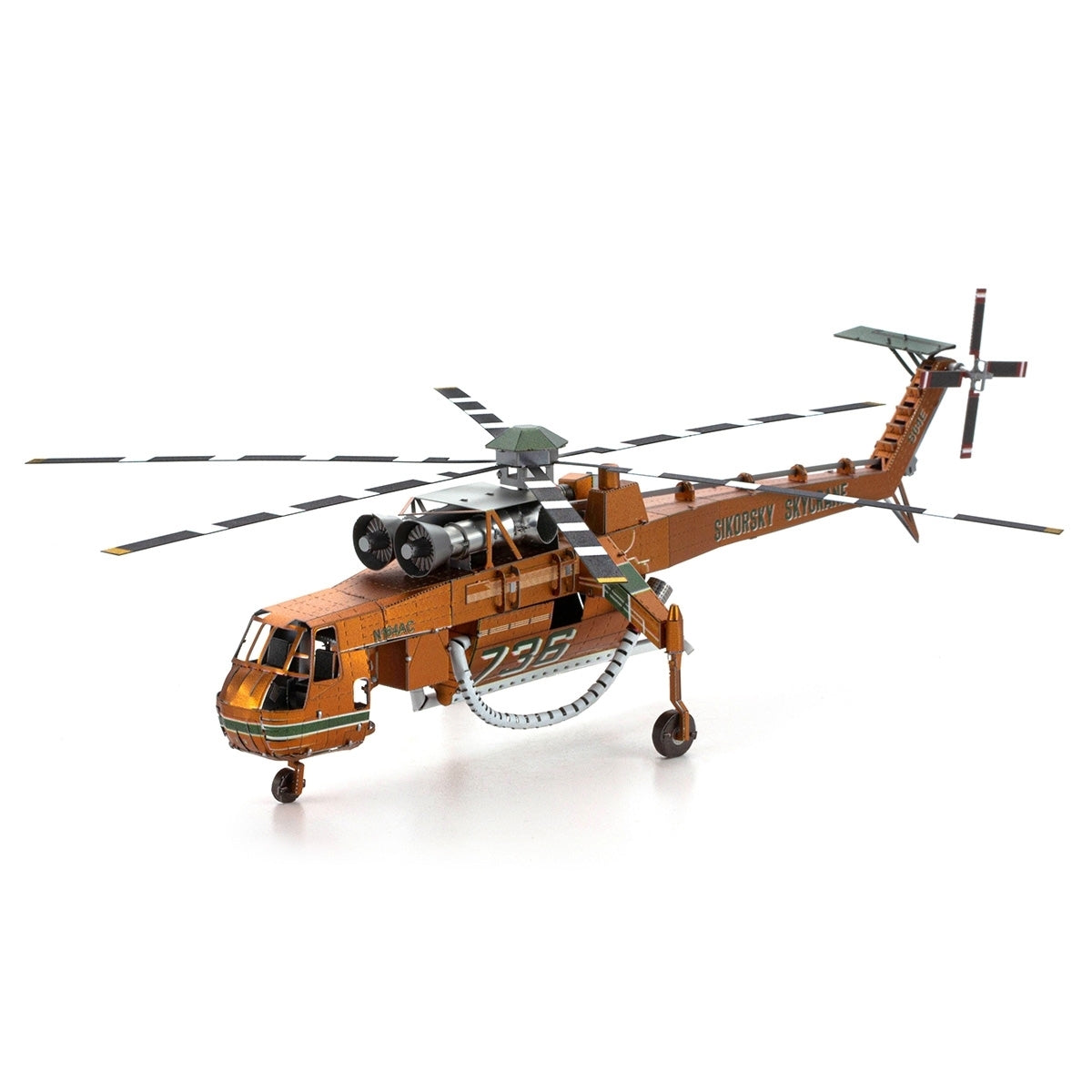 S-64 Skycrane - Metal Earth