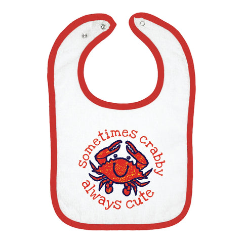 Sometimes Crabby Bib