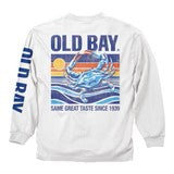 Old Bay Retro Crab Long Sleeve T-shirt