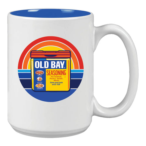 Retro Old Bay Can Mug