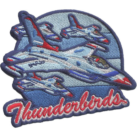 Thunderbirds with Flag