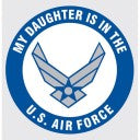 My Daughter is in the AF Decal