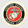 United States Marine Corp EGA Emblem Decal-4"x4"