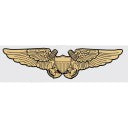 Navy Flight Officer Wings Decal-Md