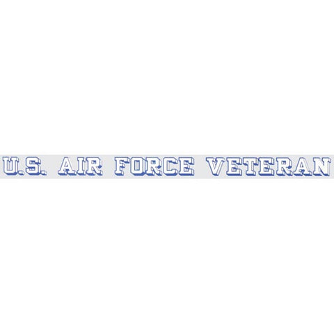 US Air Force Veteran Decal-18 x 1.25