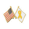 US Flag/Yellow Ribbon Pin