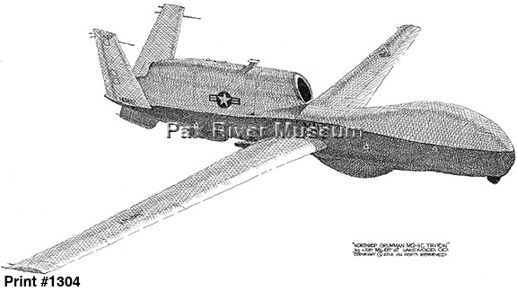 MQ-4C Triton Drawing - BAMS-D: 8x10
