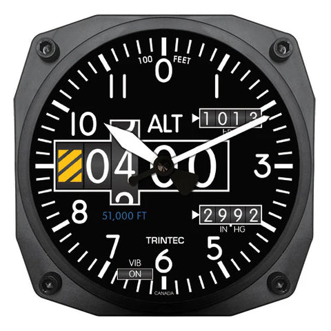 NV Altimeter Wall Clock