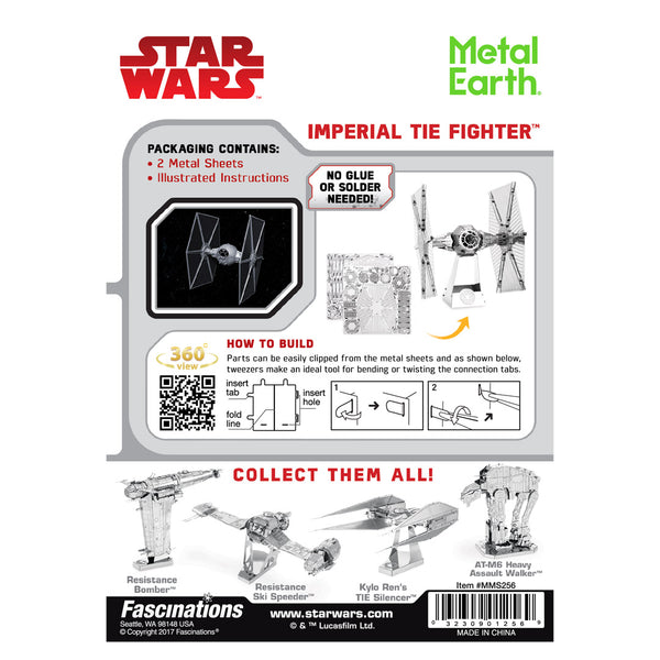 Star Wars Imperial Tie Fighter - Metal Earth