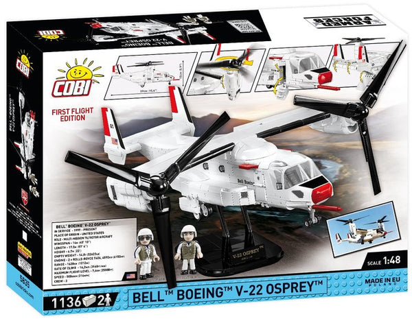 Bell Boeing V-22 Blocks Set-white/red