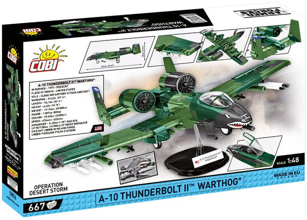 A-10 Thunderbolt II Warthog Blocks Set (GREEN)