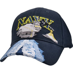 Navy w/ Aircraft Carrier Cap