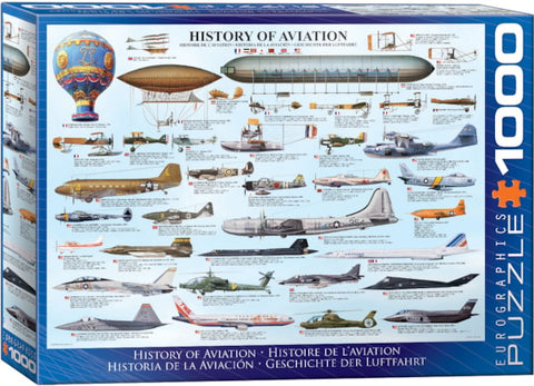 History of Aviation Puzzle-1000 pc