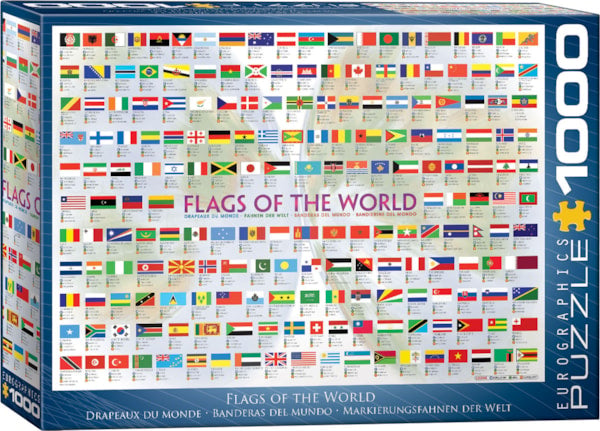 Flags of the World Puzzle-1000 pc