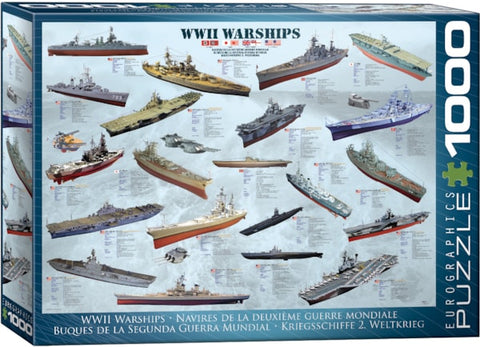 WWII Warships Puzzle-1000 pc