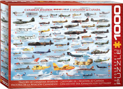 Canadian Aviation Puzzle-1000 pc