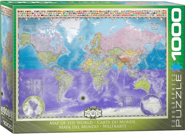Map of the World Puzzle-1000 pc