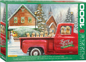 Furry Friends Labs Puzzle-1000 pc
