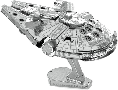 Star Wars Premium Millennium Falcon - Silver - Metal Earth