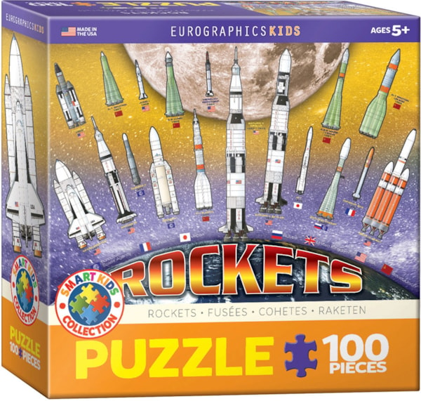 Space Rockets Puzzle-100 pc