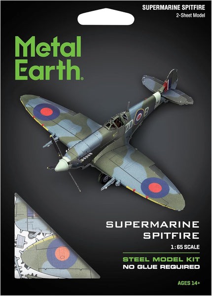 Supermarine Spitfire - COLOR - Metal Earth