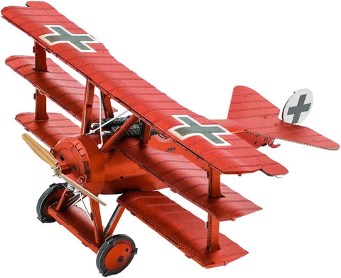Fokker Dr. I Triplane - COLOR - Metal Earth