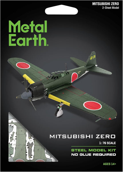 Mitsubishi Zero - COLOR - Metal Earth