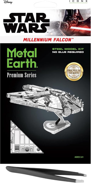 Star Wars Millennium Falcon - Silver - Metal Earth