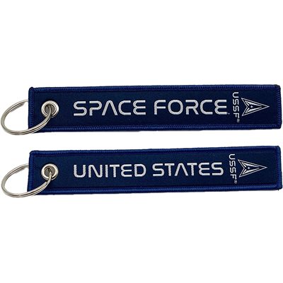 Space Force RBF Keychain - Blue