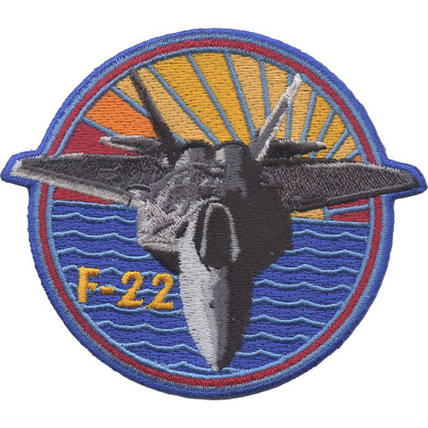 F-22 Sunset Patch