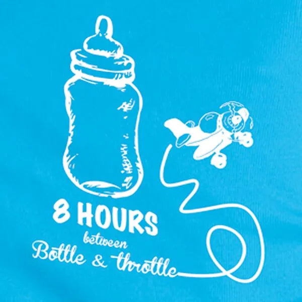 8 Hours Bottle to Throttle Onesie