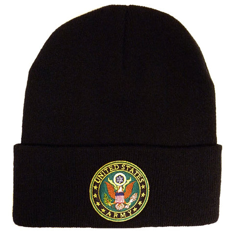 US Army Knit Hat-Black