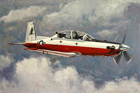 T-6B Texan II - Color Drawing