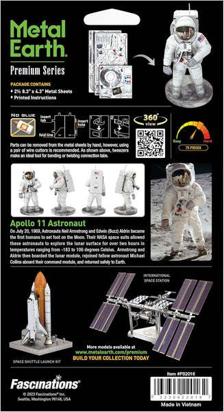 Apollo 11 Astronaut - COLOR - Metal Earth