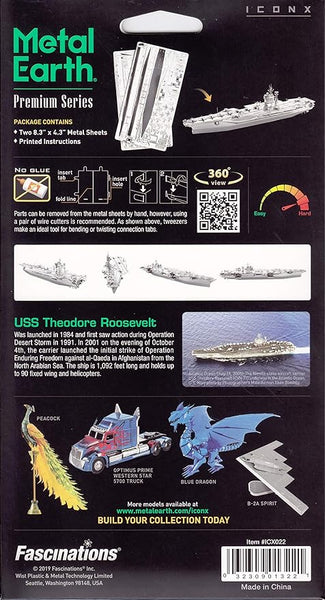 Theodore Roosevelt CVN-71 - Metal Earth