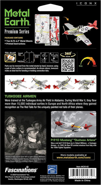 P-51 Tuskegee - COLOR - ICONX