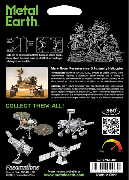 Mars Rover Perseverence - Metal Earth