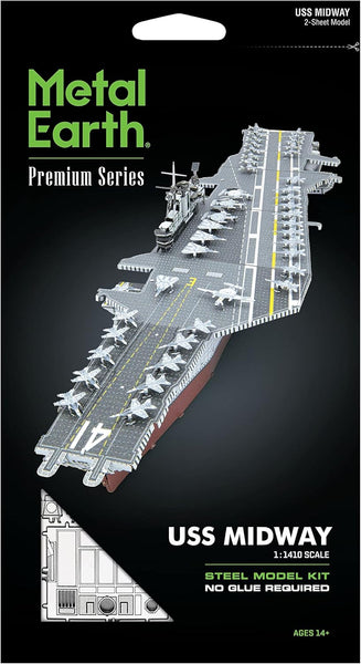 USS Midway - COLOR - Metal Earth