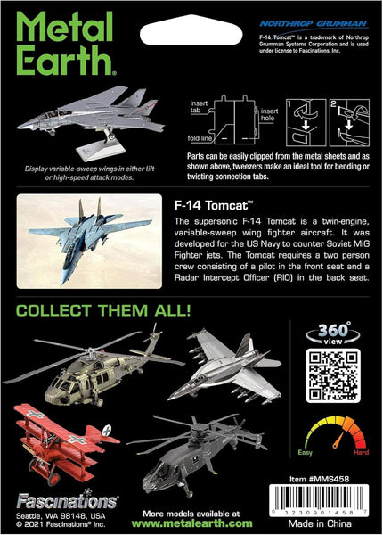 F-14 Tomcat - Metal Earth